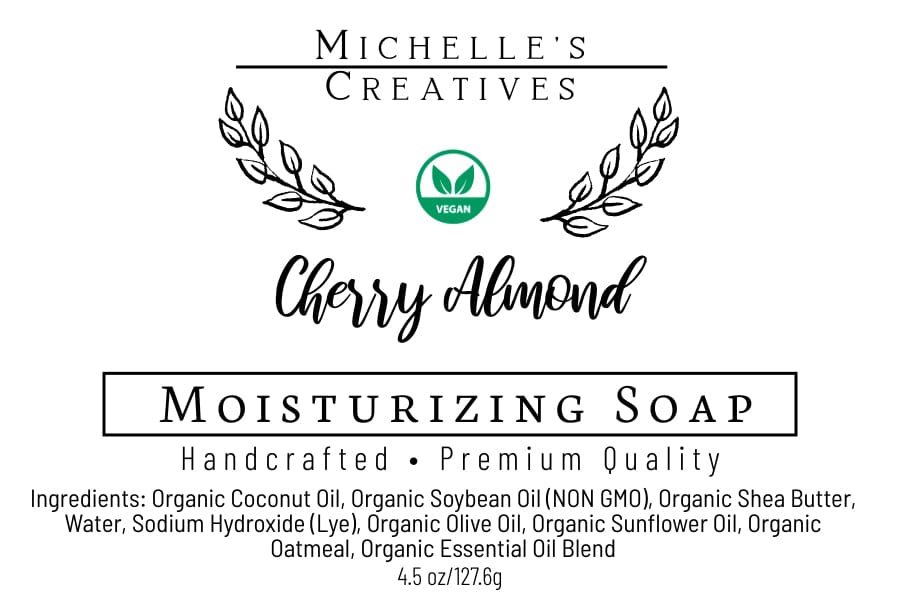 Michelle's Creatives Bar Soap Cherry Almond Bar Soap