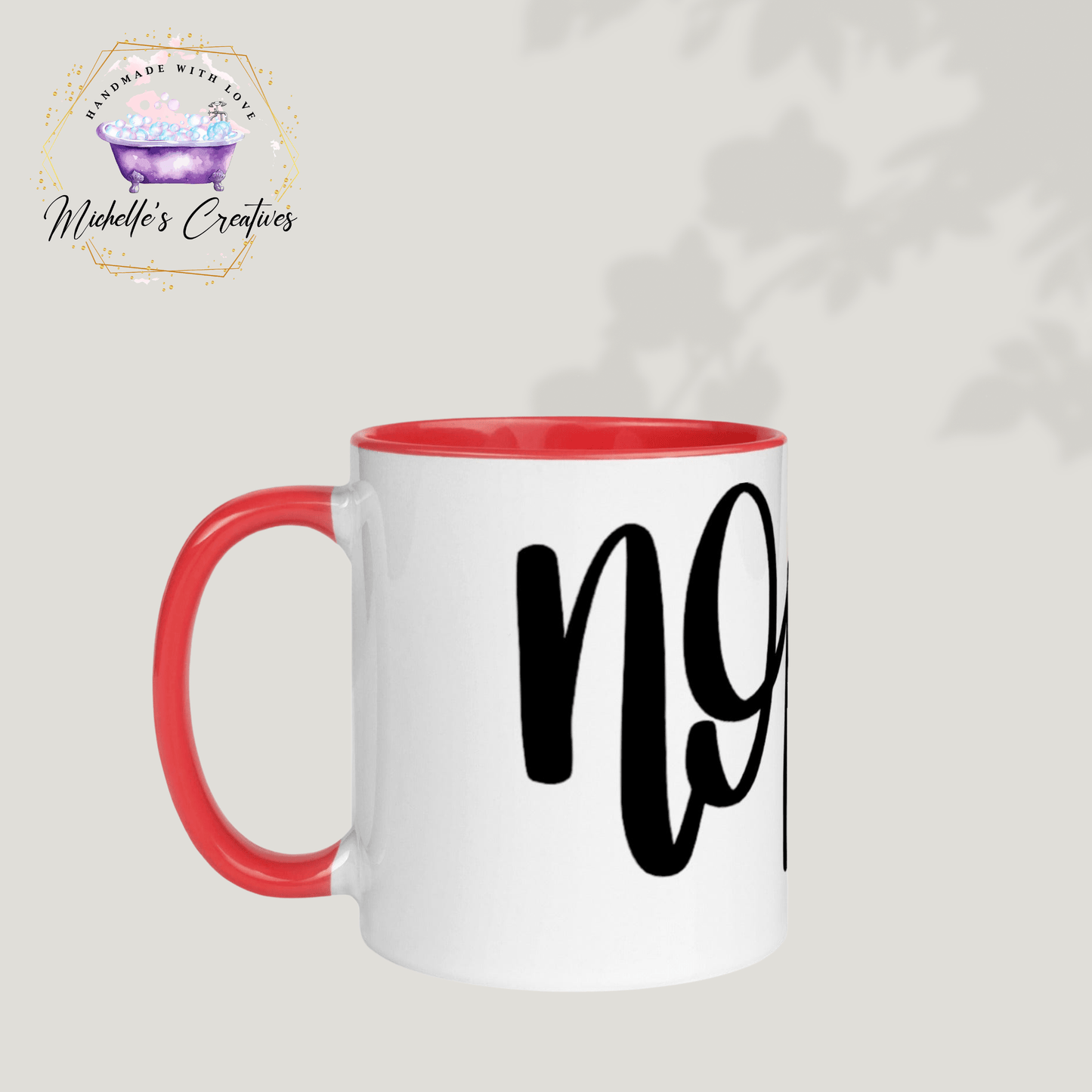 Michelle's Creatives Mugs Nope Not Today Mug with Color Inside 3340166_11049