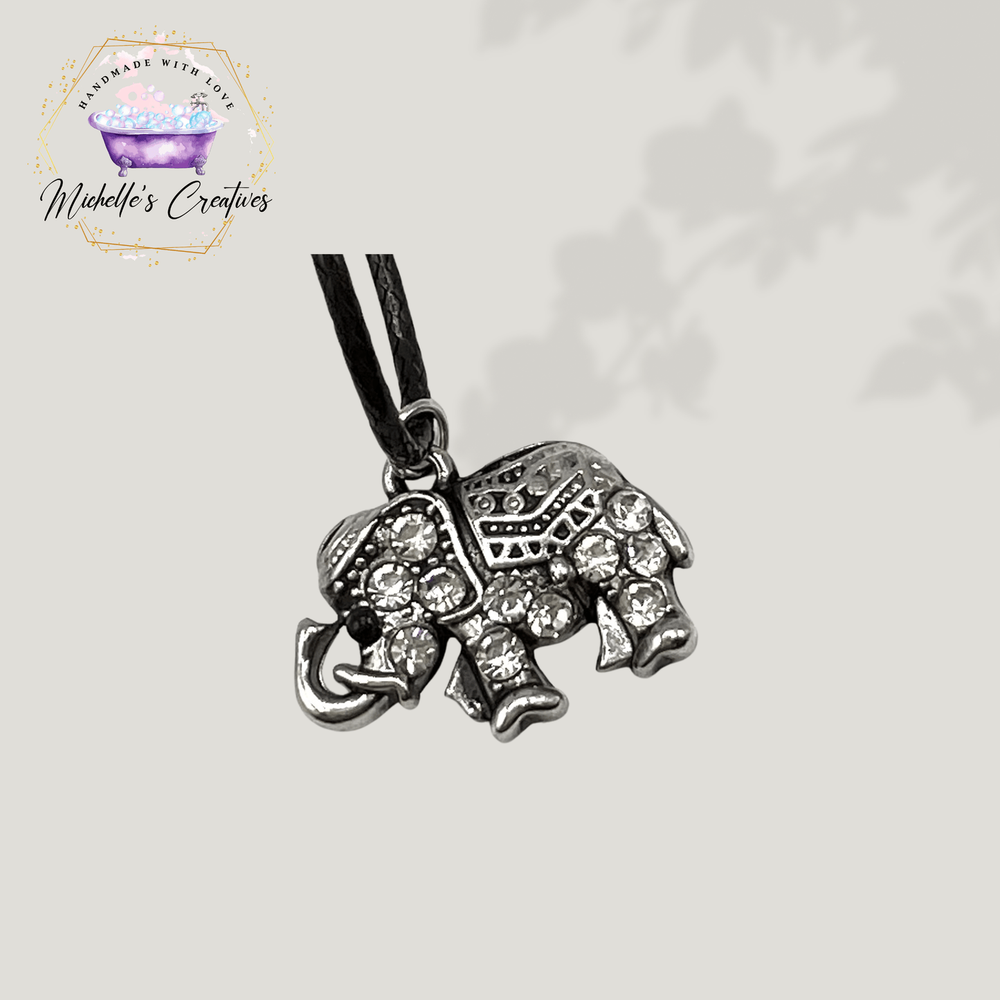 Michelle's Creatives Necklace Elephant Pendant Necklace ELEPHANT-PENDANT