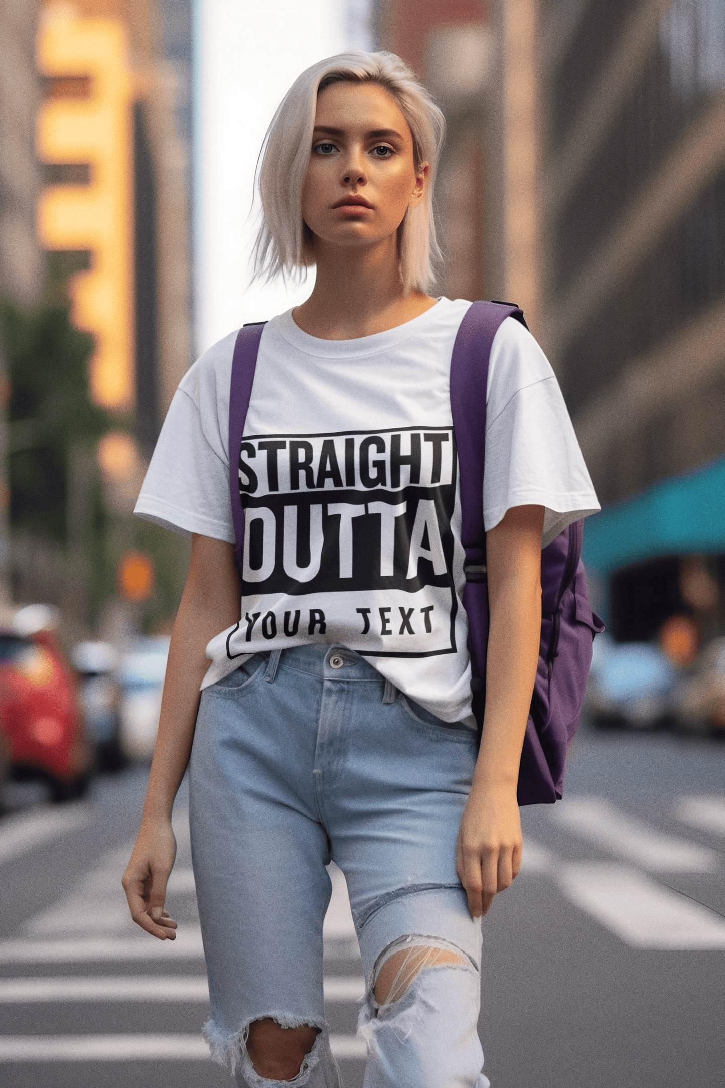 Michelle's Creatives T-shirt Custom "Straight Outta ___" Unisex T-shirt 🌟 STRAIGHT-OUTTA-CUSTOM
