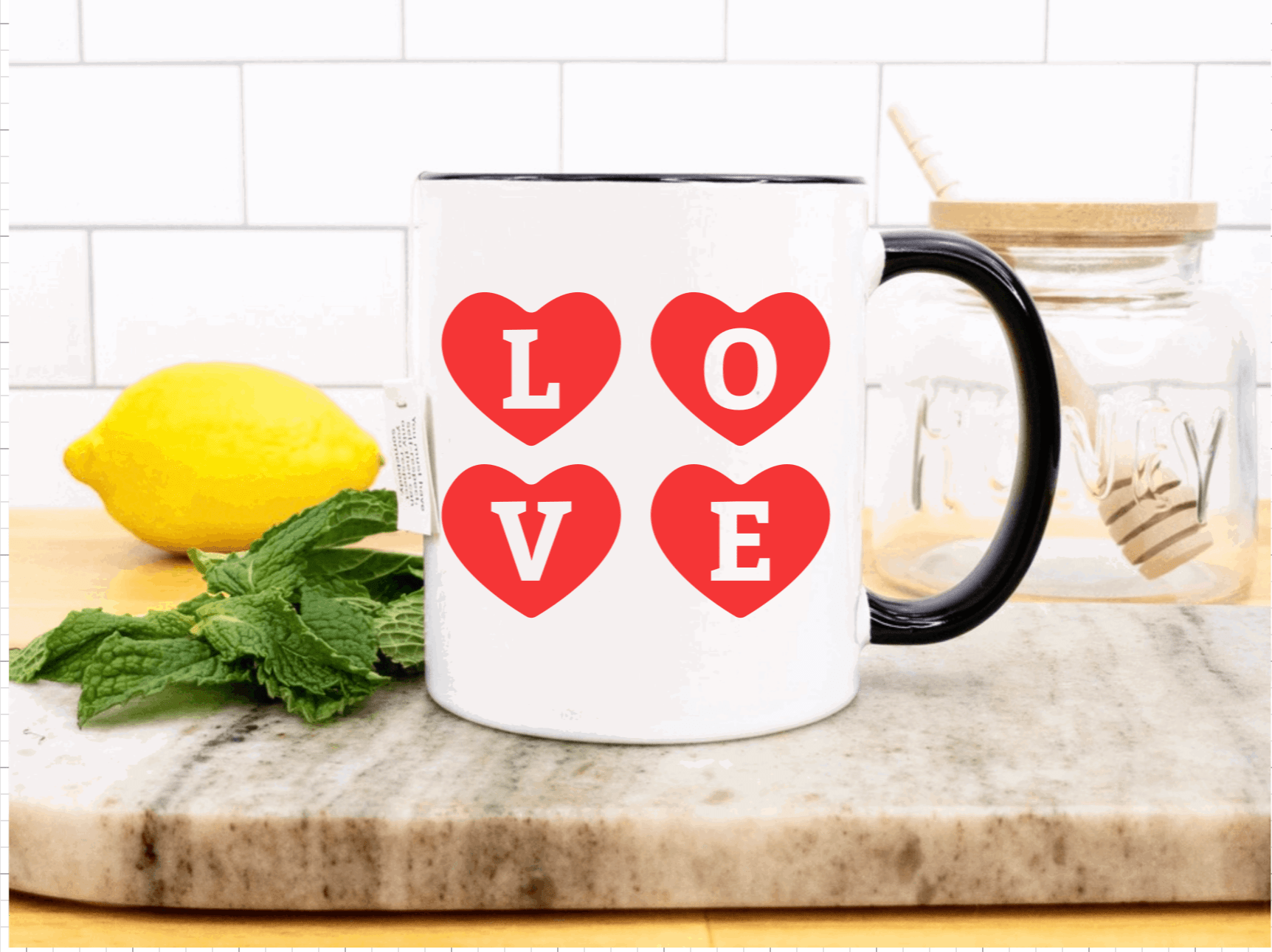 Michelle's Creatives mug 11 Ounce Love Coffee Mug