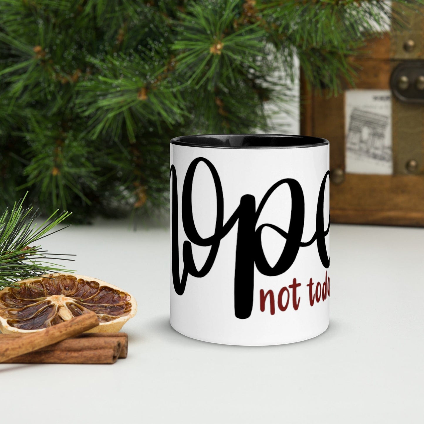 Michelle's Creatives Nope Not Today Coffee Mug - Choose Your Color 2151448_11051